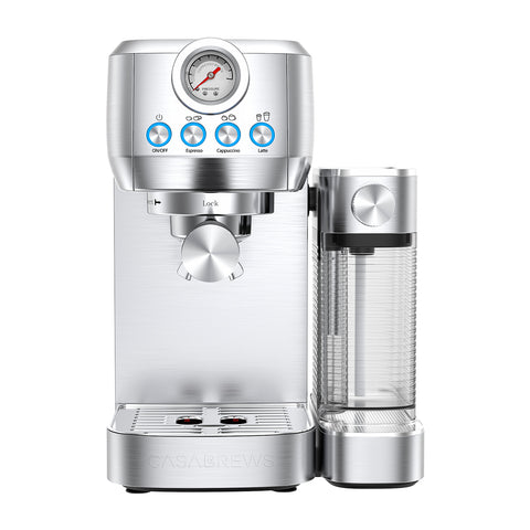 Casabrews 3700Pro 20 Bar 3-in-1 Auto-frothing Espresso Machine with Milk Tank